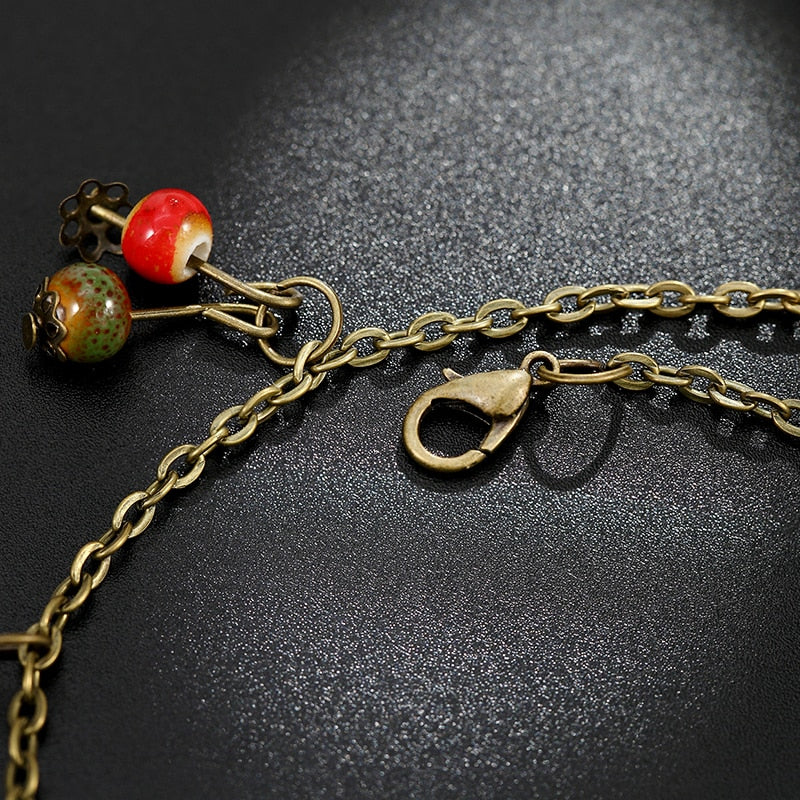 imitation fruit Women anklet bracelet